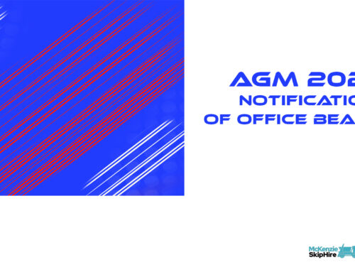 AGM 2022 – Notification of Office Bearers